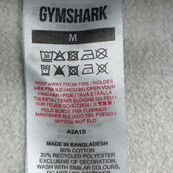 Gymshark Mens Gray Athletic Shorts M With Pockets & Drawstring - Picture 12 of 16